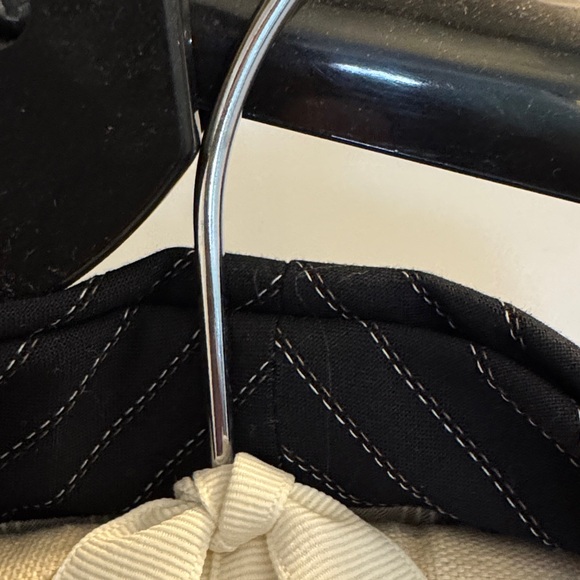 Nanette Lepore Black Pinstripe Skirt Set - Picture 8 of 9